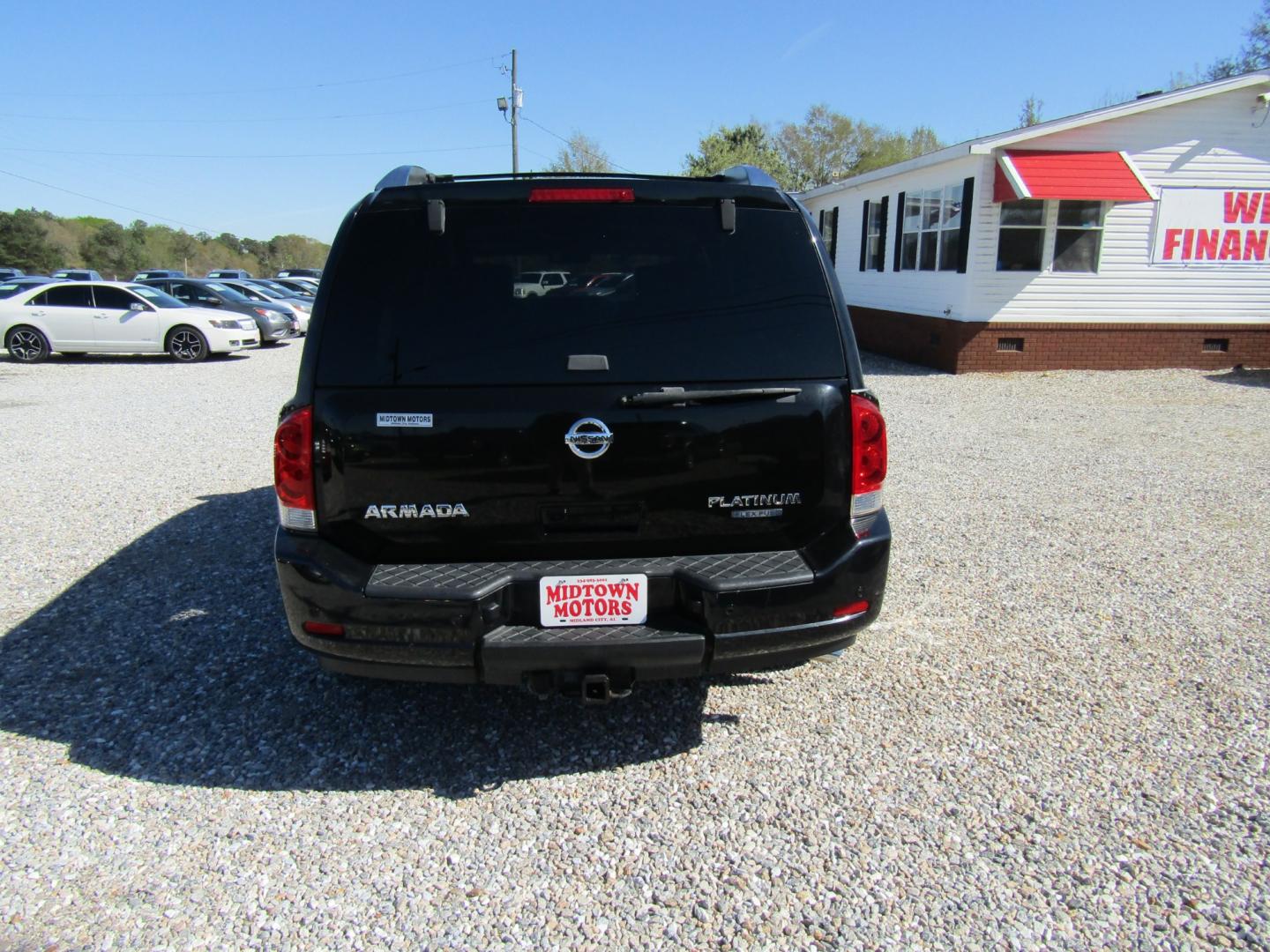 2014 Black Nissan Armada Platinum 2WD (5N1BA0NF9EN) with an 5.6L V8 DOHC 32V FFV engine, Automatic transmission, located at 15016 S Hwy 231, Midland City, AL, 36350, (334) 983-3001, 31.306210, -85.495277 - Photo#6